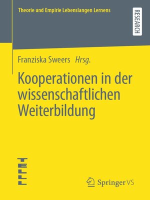 cover image of Kooperationen in der wissenschaftlichen Weiterbildung